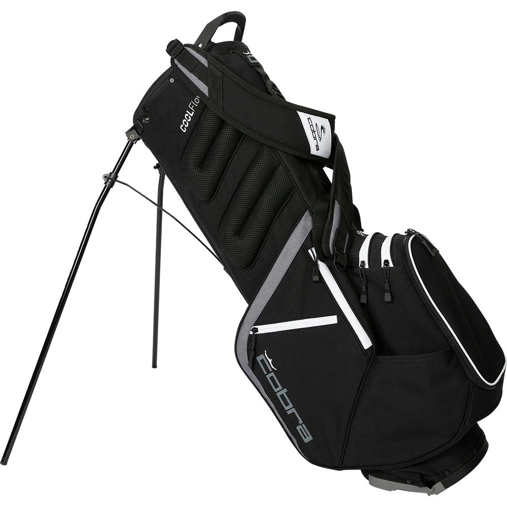 Cobra Ultralight Pro+ Stand Bag - Black/White 5 Cobra Ultralight Pro+ Stand Bag - Black/White - Image 3