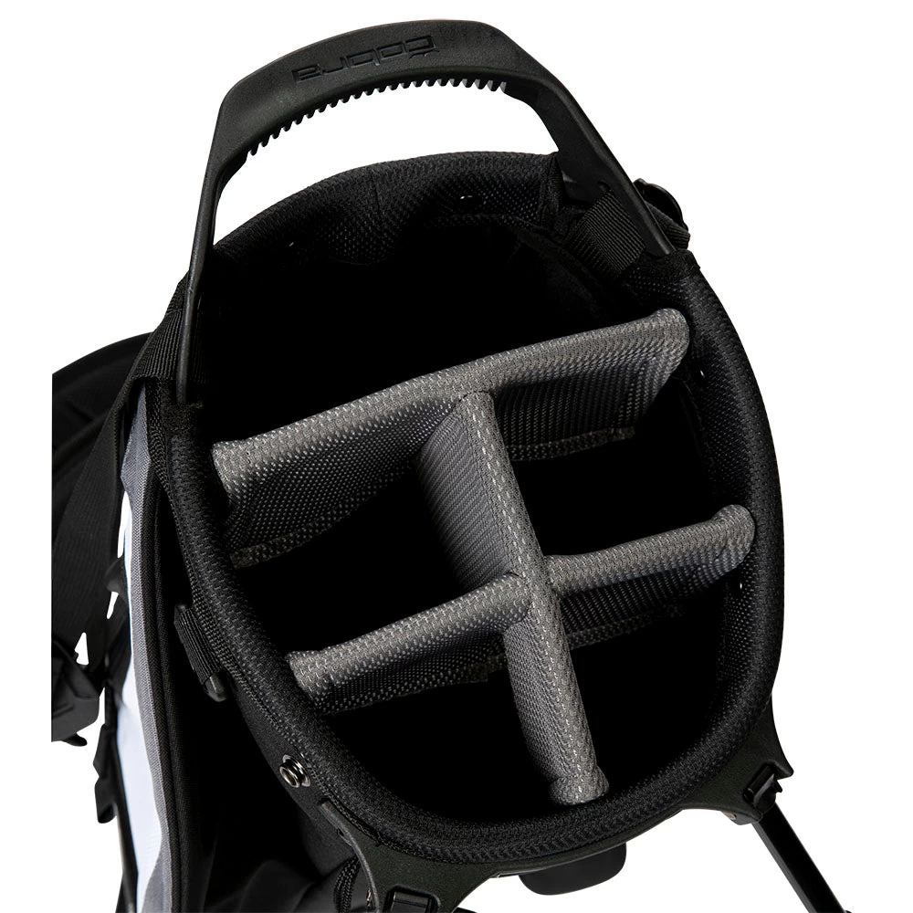 Cobra Ultralight Pro+ Stand Bag - Black/White 4 Cobra Ultralight Pro+ Stand Bag - Black/White - Image 2
