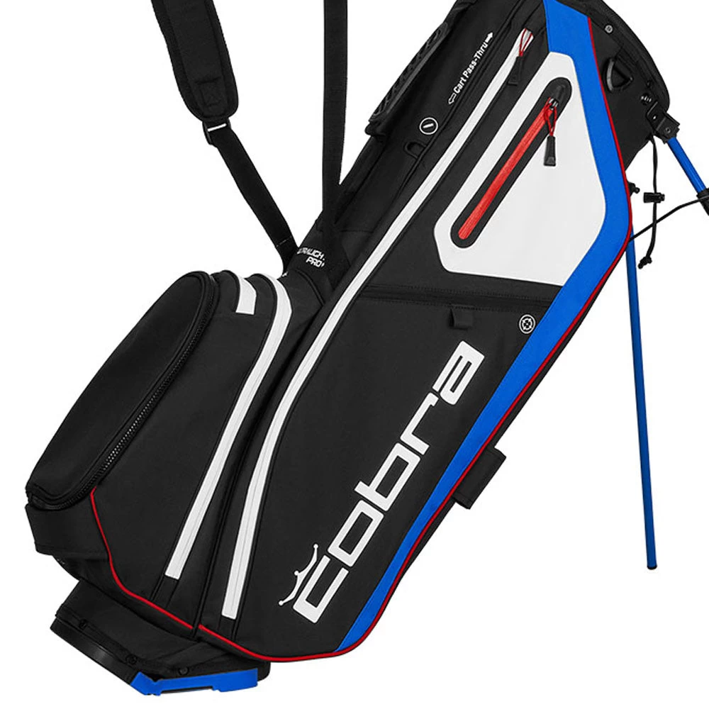 Cobra Ultralight Pro+ Stand Bag - Puma Black/Electric Blue 6 Cobra Ultralight Pro+ Stand Bag - Puma Black/Electric Blue - Image 4