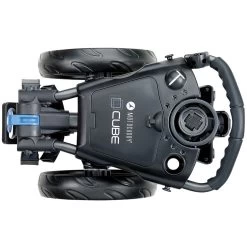 Motocaddy CUBE Push Trolley - Graphite/Blue -GOLF PRO SHOP cube blue 4