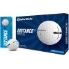 TaylorMade Distance+ Golf Balls - White - 12 Pack -GOLF PRO SHOP distance white 7