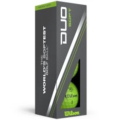 Wilson Staff Duo Soft Golf Balls - Green - 12 Pack -GOLF PRO SHOP duo soft green 3