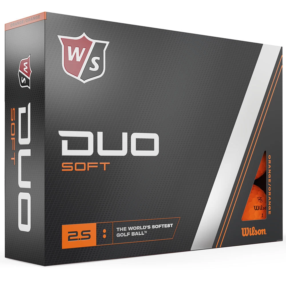Wilson Staff Duo Soft Golf Balls - Orange - 12 Pack 5 Wilson Staff Duo Soft Golf Balls - Orange - 12 Pack - Image 3