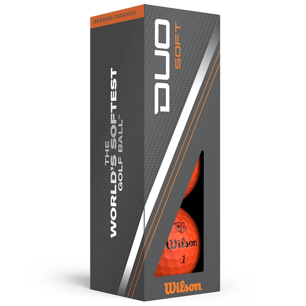Wilson Staff Duo Soft Golf Balls - Orange - 12 Pack 6 Wilson Staff Duo Soft Golf Balls - Orange - 12 Pack - Image 4