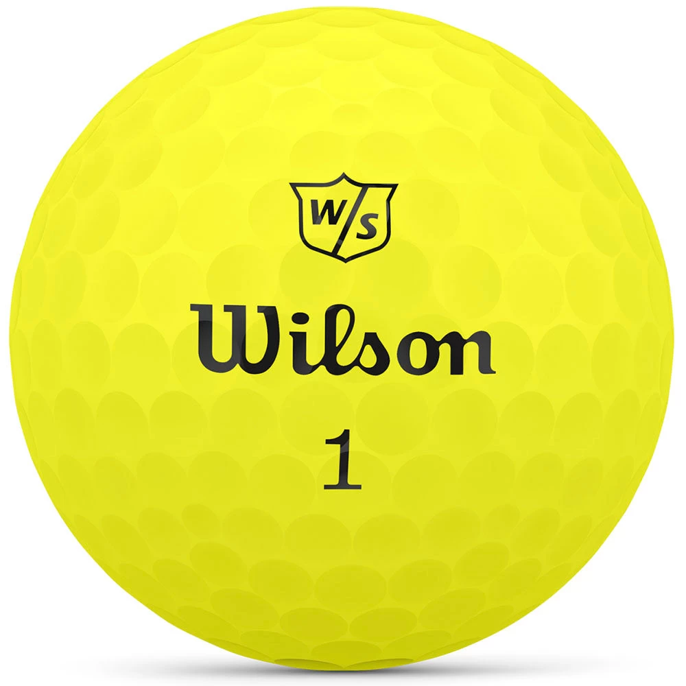 Wilson Staff Duo Soft Golf Balls - Yellow - 12 Pack 4 Wilson Staff Duo Soft Golf Balls - Yellow - 12 Pack - Image 2