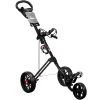Longridge EzeGlide Ranger 3 Wheel Push Trolley - Black 2 Longridge EzeGlide Ranger 3 Wheel Push Trolley - Black -GOLF PRO SHOP ezeglide ranger 3 wheel trolley black 1