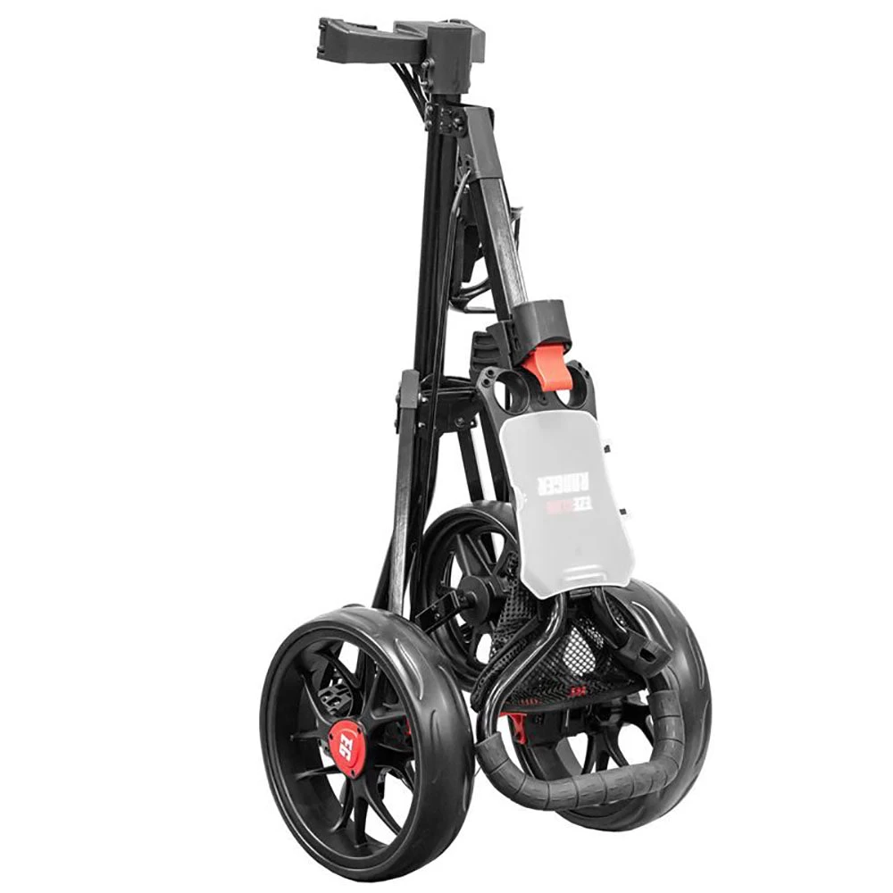 Longridge EzeGlide Ranger 3 Wheel Push Trolley - Black 4 Longridge EzeGlide Ranger 3 Wheel Push Trolley - Black - Image 2