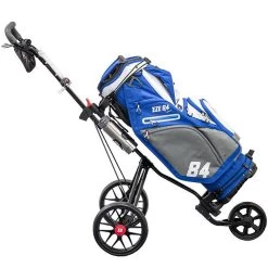 Longridge EzeGlide Ranger 3 Wheel Push Trolley - White -GOLF PRO SHOP ezeglide ranger 3 wheel trolley black 3 1