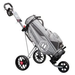 Longridge EzeGlide Ranger 3 Wheel Push Trolley - Grey -GOLF PRO SHOP ezeglide ranger 3 wheel trolley grey 3
