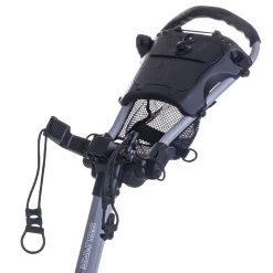 Fastfold Square 3-Wheel Push Trolley - Grey/Black -GOLF PRO SHOP fastfold square 3 wheel push trolley greyblack 4