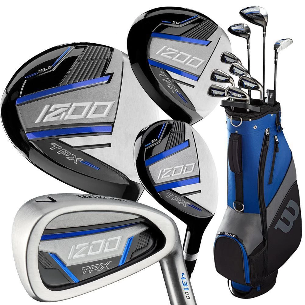 Wilson 1200 TPX Package Set - Steel/Graphite 3 Wilson 1200 TPX Package Set - Steel/Graphite