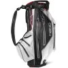Sun Mountain H2NO Elite Waterproof Cart Bag - Black/White/Red -GOLF PRO SHOP h2no elite waterproof cart bag black white red