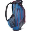 Sun Mountain H2NO Elite Waterproof Cart Bag - Navy/Cobalt/Red -GOLF PRO SHOP h2no elite waterproof cart bag navy cobalt red