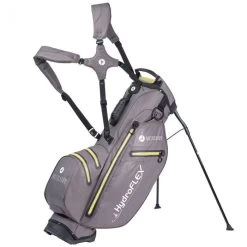 Motocaddy Hydroflex Waterproof Stand Bag - Charcoal/Lime