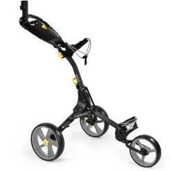 ICart Compact Evo 3-Wheel Push Trolley - Black/Grey