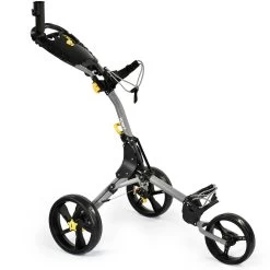 ICart Compact Evo 3-Wheel Push Trolley - Grey/Black