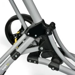 ICart Go 3-Wheel Push Trolley - Grey/Black -GOLF PRO SHOP icart go 3 wheel push trolley greyblack 5