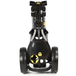 ICart One 3-Wheel Push Trolley - Grey/Black -GOLF PRO SHOP icart one 3 wheel push trolley greyblack 3