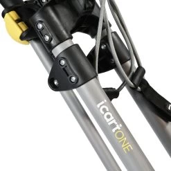 ICart One 3-Wheel Push Trolley - Grey/Black -GOLF PRO SHOP icart one 3 wheel push trolley greyblack 5