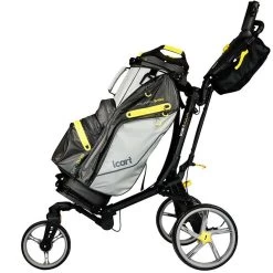 ICart Volta 360 3 Wheel Push Trolley - Black 7 ICart Volta 360 3 Wheel Push Trolley - Black -GOLF PRO SHOP icart volta 360 2