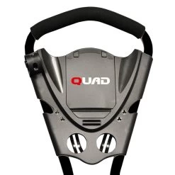 Longridge Ezeglide Compact Quad Push Golf Trolley Black -GOLF PRO SHOP longridge ezeglide compact quad push golf trolley handle 3 1