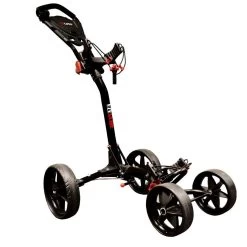Longridge Ezeglide Compact Quad Push Golf Trolley Black
