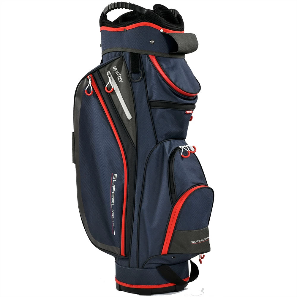 Masters Superlight 9 Cart Bag - Navy/Red 3 Masters Superlight 9 Cart Bag - Navy/Red