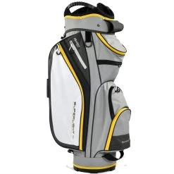 Masters Superlight 9 Cart Bag - Grey/Yellow