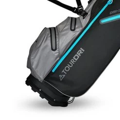 Masters TourDri Waterproof Stand Bag - Black/Grey -GOLF PRO SHOP masters tourdri waterproof stand bag black grey 4
