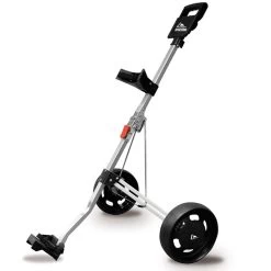 Longridge Microlite 2-Wheel Pull Trolley - Silver -GOLF PRO SHOP microlite trolley 3