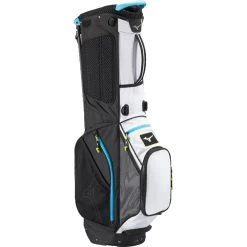 Mizuno K1-LO Stand Bag - Black/White -GOLF PRO SHOP mizuno k1 lo stand bag blackwhite 3