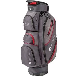 Motocaddy Club Series Cart Bag - Charcoal/Red