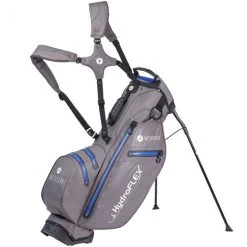 Motocaddy Hydroflex Waterproof Stand Bag - Charcoal/Blue