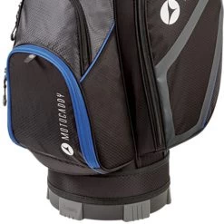 Motocaddy Lite Series Cart Bag - Black/Blue -GOLF PRO SHOP motocaddy lite series cart bag black blue 4