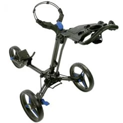 Motocaddy P1 3-Wheel Push Trolley - Black/Blue -GOLF PRO SHOP motocaddy p1 push trolley b ue 20202