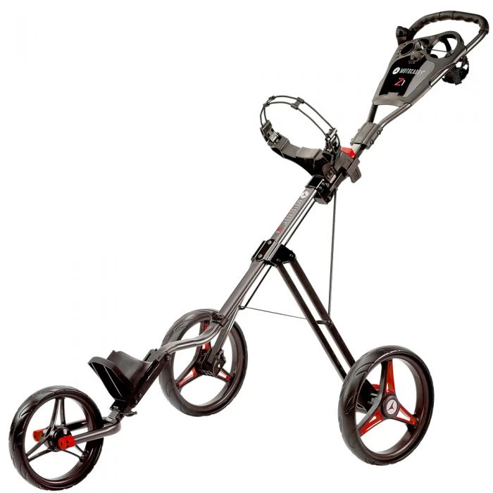 Motocaddy Z1 Push Trolley - Black/Red 5 Motocaddy Z1 Push Trolley - Black/Red - Image 3
