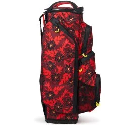 OGIO All Elements Silencer Cart Bag - Red Flower Party -GOLF PRO SHOP ogio all elements cart bag red flower party 6