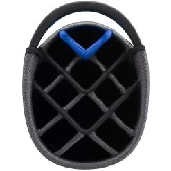 PowaKaddy DLX-Lite Cart Bag - Gun Metal/Blue -GOLF PRO SHOP powakaddy dlx lite cart bag blue 2