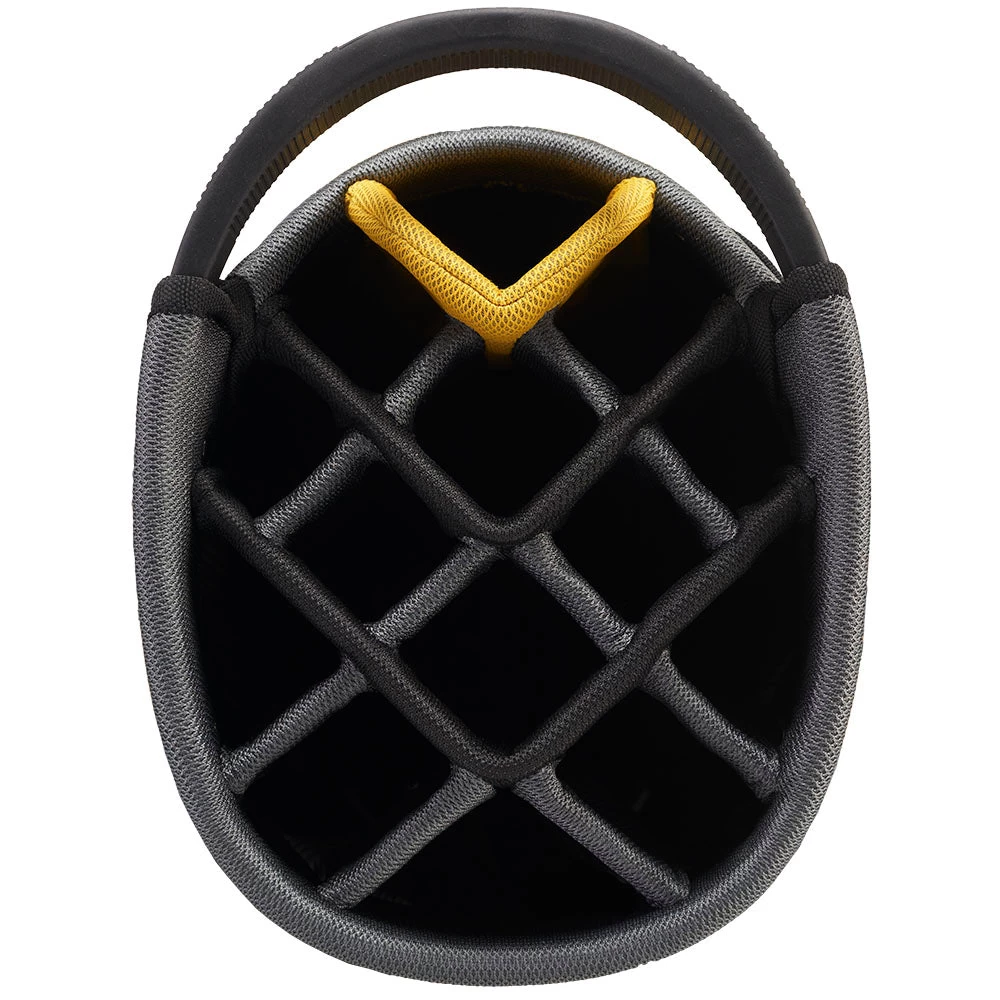 PowaKaddy DLX-Lite Cart Bag - Gun Metal/Yellow 4 PowaKaddy DLX-Lite Cart Bag - Gun Metal/Yellow - Image 2