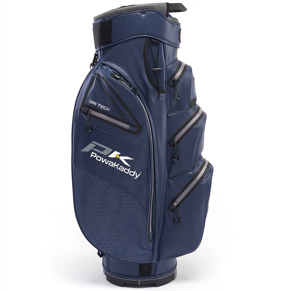 PowaKaddy Dri-Tech Cart Bag - Blue/Cool Grey 4 PowaKaddy Dri-Tech Cart Bag - Blue/Cool Grey - Image 2