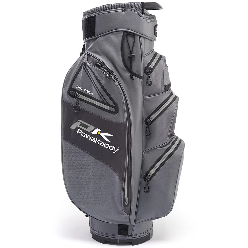 PowaKaddy Dri-Tech Cart Bag - Gun Metal/Black 4 PowaKaddy Dri-Tech Cart Bag - Gun Metal/Black - Image 2