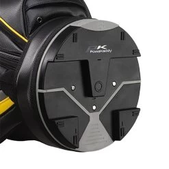 PowaKaddy Premium Edition Cart Bag - Black/Gun Metal/Blue -GOLF PRO SHOP powakaddy premium edition cart bag black gun metal yellow 4 2