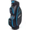 PowaKaddy X-Lite Edition Cart Bag - Black/Gun Metal/Blue -GOLF PRO SHOP powakaddy x lite edition blue 2