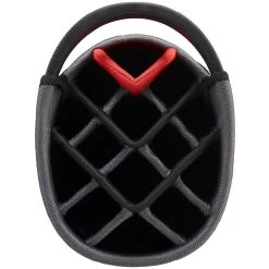 PowaKaddy X-Lite Edition Cart Bag - Black/Gun Metal/Red -GOLF PRO SHOP powakaddy x lite edition red 3