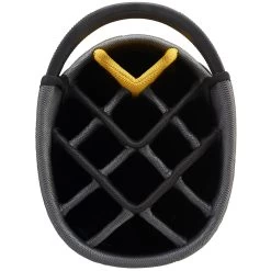 PowaKaddy X-Lite Edition Cart Bag - Black/Gun Metal/Yellow -GOLF PRO SHOP powakaddy x lite edition yellow 1