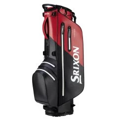 Srixon Waterproof Stand Bag - Black/Red -GOLF PRO SHOP red.bk 1