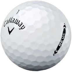 Callaway REVA Golf Balls - Pearl - 12 Pack -GOLF PRO SHOP reva golf balls 9
