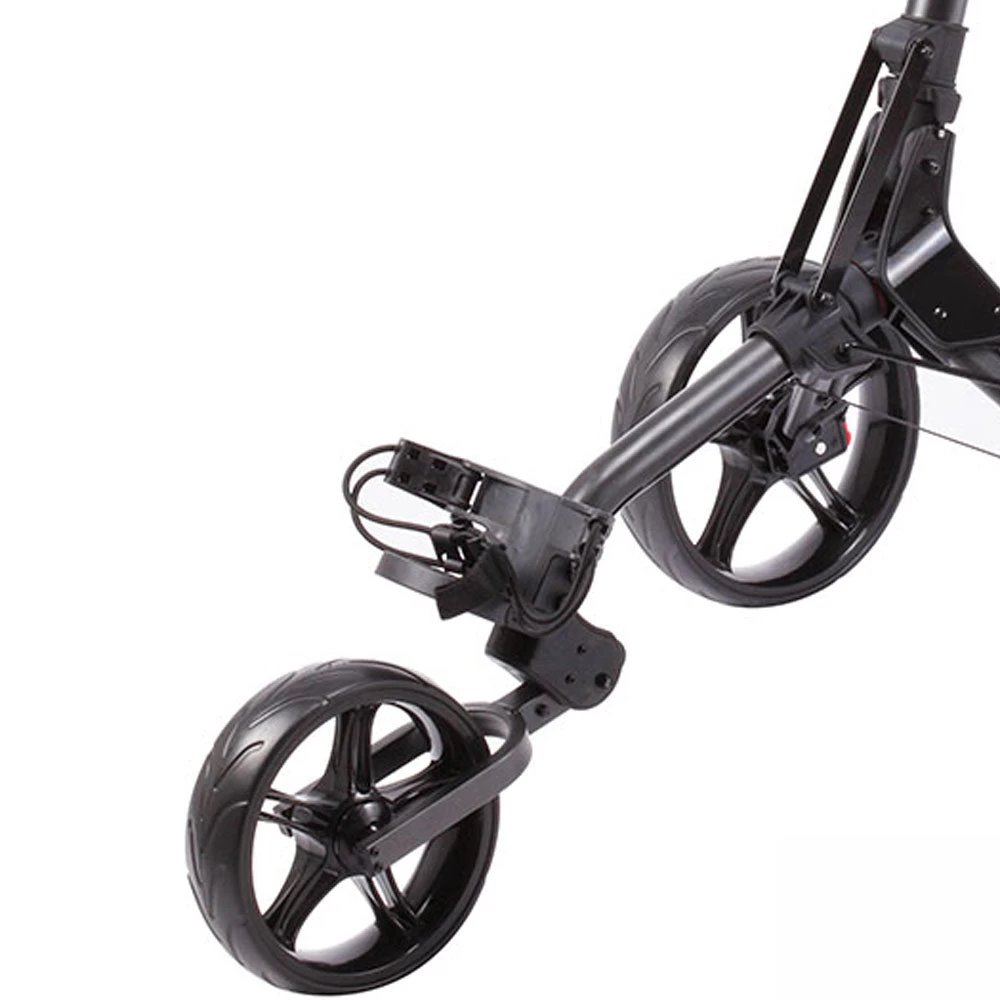 SkyMax Cube 3 3-Wheel Push Trolley - Charcoal/Black 5 SkyMax Cube 3 3-Wheel Push Trolley - Charcoal/Black - Image 3