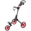 SkyMax Cube 3 3-Wheel Push Trolley - Charcoal/Red 1 SkyMax Cube 3 3-Wheel Push Trolley - Charcoal/Red -GOLF PRO SHOP skymax cube 3 trolley charcoal red1