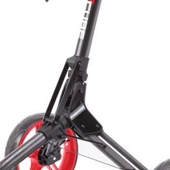 SkyMax Cube 3 3-Wheel Push Trolley - Charcoal/Red 11 SkyMax Cube 3 3-Wheel Push Trolley - Charcoal/Red -GOLF PRO SHOP skymax cube 3 trolley charcoal red 5